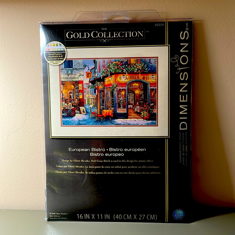 DIMENSIONS THE GOLD COLLECTION EUROPEAN BISTRO 35224